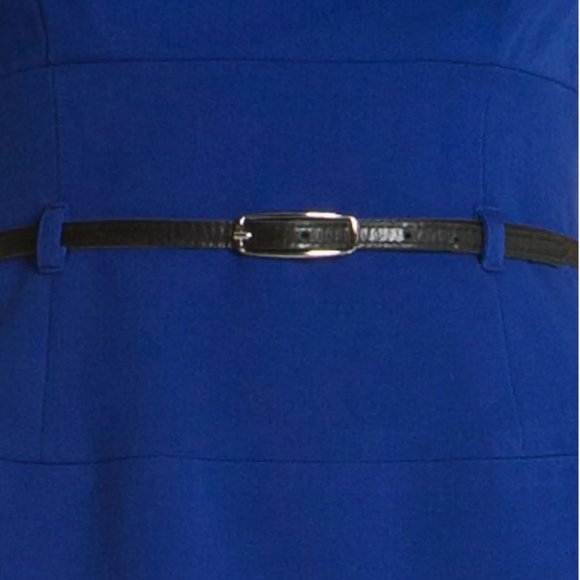 NWT Black Halo Jackie O Sheath Dress in Cobalt, size 4 - Picture 4 of 6